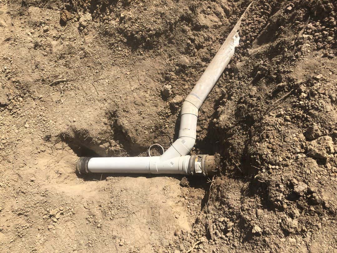 ASSISTANCE FOR PLUMBER THAT PUNCTURED ASBESTOS STORMWATER PIPE